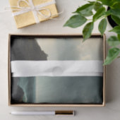 Vuurtoren in stormachtig zee met de Hoeder Tissuepapier (Geschenk)