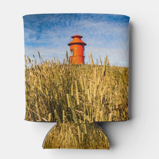 vuurtoren in Stykkisholmur, IJsland Blikjeskoeler (Achterkant)