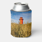 vuurtoren in Stykkisholmur, IJsland Blikjeskoeler (Blikje Achterkant)