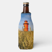 vuurtoren in Stykkisholmur, IJsland Flesjeskoeler (Fles Voorkant)