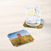 vuurtoren in Stykkisholmur, IJsland Kartonnen Onderzetters (Insitu)