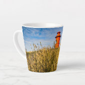 vuurtoren in Stykkisholmur, IJsland Latte Mok (Linkerhoek)