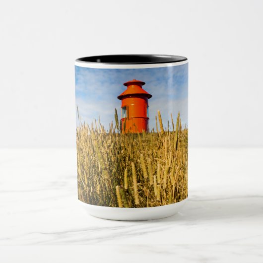 vuurtoren in Stykkisholmur, IJsland Mok (Midden)