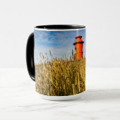 vuurtoren in Stykkisholmur, IJsland Mok (Voorkant links)