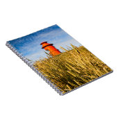 vuurtoren in Stykkisholmur, IJsland Notitieboek (Rechterzijde)