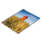 vuurtoren in Stykkisholmur, IJsland Notitieboek (Linkerzijde)