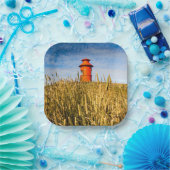 vuurtoren in Stykkisholmur, IJsland Papieren Bordje (Feest)