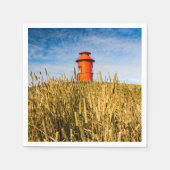 vuurtoren in Stykkisholmur, IJsland Servet (Voorkant)