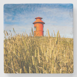 vuurtoren in Stykkisholmur, IJsland Stenen Onderzetter