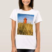vuurtoren in Stykkisholmur, IJsland T-shirt (Voorkant)