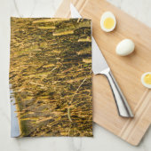 vuurtoren in Stykkisholmur, IJsland Theedoek (Quarter Fold)