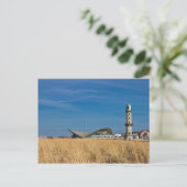 vuurtoren in Warnemuende (Duitsland) Briefkaart (Staand voorkant)