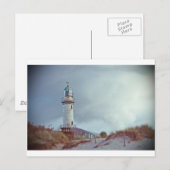 vuurtoren in Warnemuende in Duitsland Briefkaart (Voorkant / Achterkant)