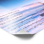 Vuurtoren Inspirerend Quote Landschap Fotoprint Foto Afdruk (Hoek)