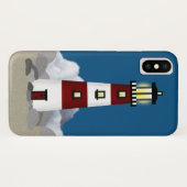 Vuurtoren iPhone X Hoesje (Achterkant (horizontaal))