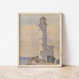 Vuurtoren, Isle of Shoals | Childe Hassam Poster