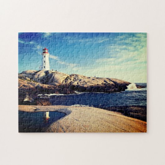 vuurtoren Jigzaag Puzzle Legpuzzel (Horizontaal)