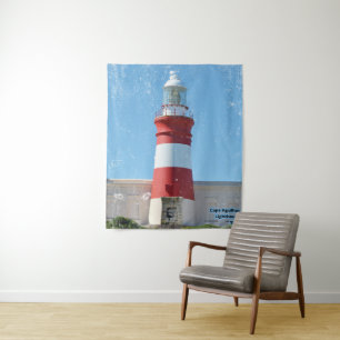 Vuurtoren Kaap Agulhas 1849 Wandkleed