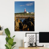 Vuurtoren Kaap Agulhas, Westkaap Poster (Thuiskantoor)