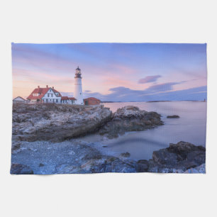 vuurtoren   Kaapse Elizabeth, Maine Theedoek