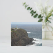 Vuurtoren - Kauai, Hawaï Briefkaart (Staand voorkant)