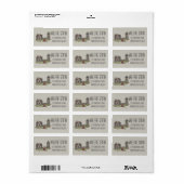 Vuurtoren & keepers House Etiket (Full Sheet)