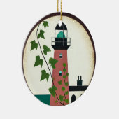 vuurtoren keramisch ornament (Rechts)