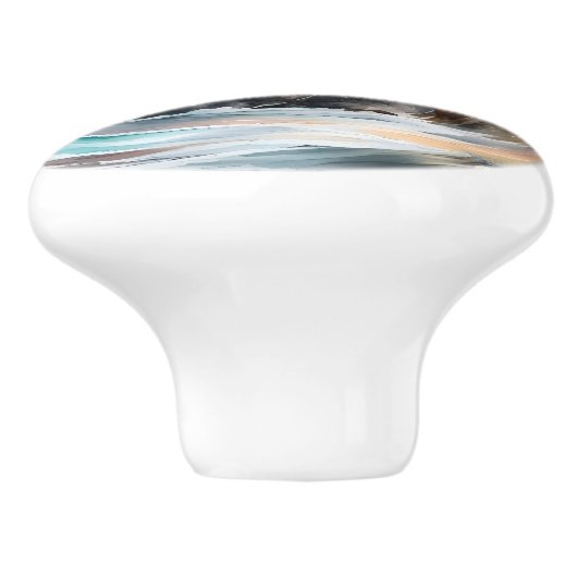 vuurtoren keramische knop (Zijkant)