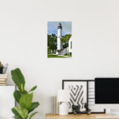 Vuurtoren Key West, Florida Poster (Thuiskantoor)