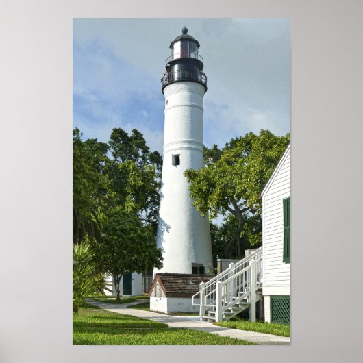 Vuurtoren Key West, Florida Poster (Voorkant)