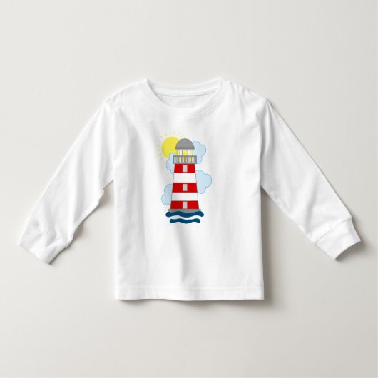 vuurtoren kinder shirts (Voorkant)
