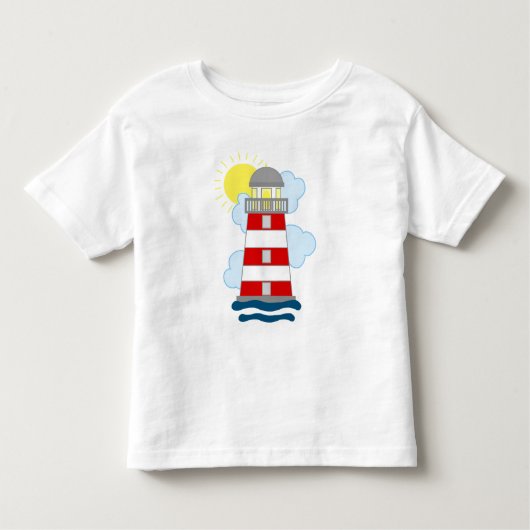 vuurtoren kinder shirts (Voorkant)