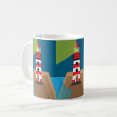 Vuurtoren Koffiemok (Voorkant links)