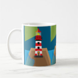 Vuurtoren Koffiemok