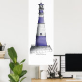 vuurtoren, kunstdruk 3, tony fernandes poster (Thuiskantoor)