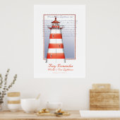 vuurtoren, kunstdruk nr. 2, tonifernandes poster (Keuken)