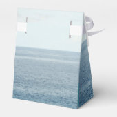 Vuurtoren Kust New England Bruiloft Favor Box Bedankdoosjes (Achterkant)