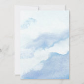 Vuurtoren Kustthema Bruiloft Uitnodiging (Achterkant)