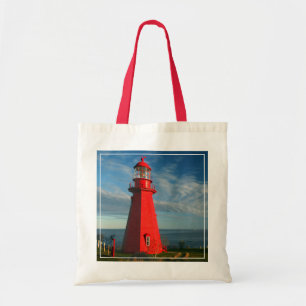 Vuurtoren La Martre Mataan op de Gaspe Tote Bag