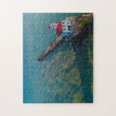 Vuurtoren Lake Erie. Legpuzzel (Verticaal)