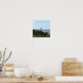Vuurtoren langs de baai poster (Keuken)