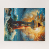 vuurtoren legpuzzel (Horizontaal)