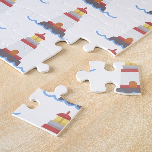 vuurtoren legpuzzel (Zijkant)