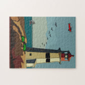 vuurtoren legpuzzel (Horizontaal)