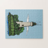 vuurtoren legpuzzel (Horizontaal)