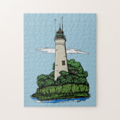 vuurtoren legpuzzel (Verticaal)