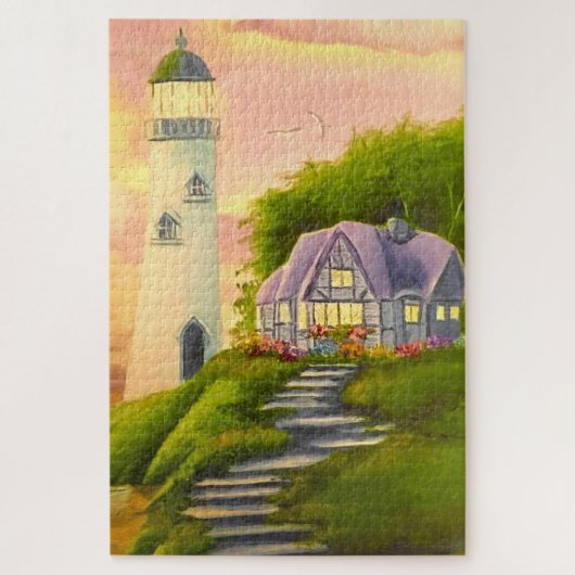 vuurtoren legpuzzel (Verticaal)