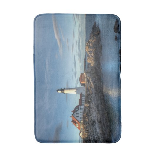 vuurtoren | Lichte vuurtoren van Portland Head Badmat (Voorkant Verticaal)