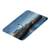 vuurtoren | Lichte vuurtoren van Portland Head Magneet (Linkerzijde)