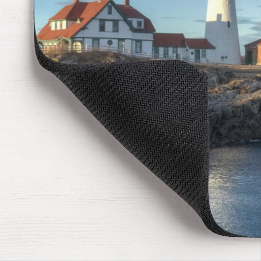 vuurtoren | Lichte vuurtoren van Portland Head Muismat (Hoek)